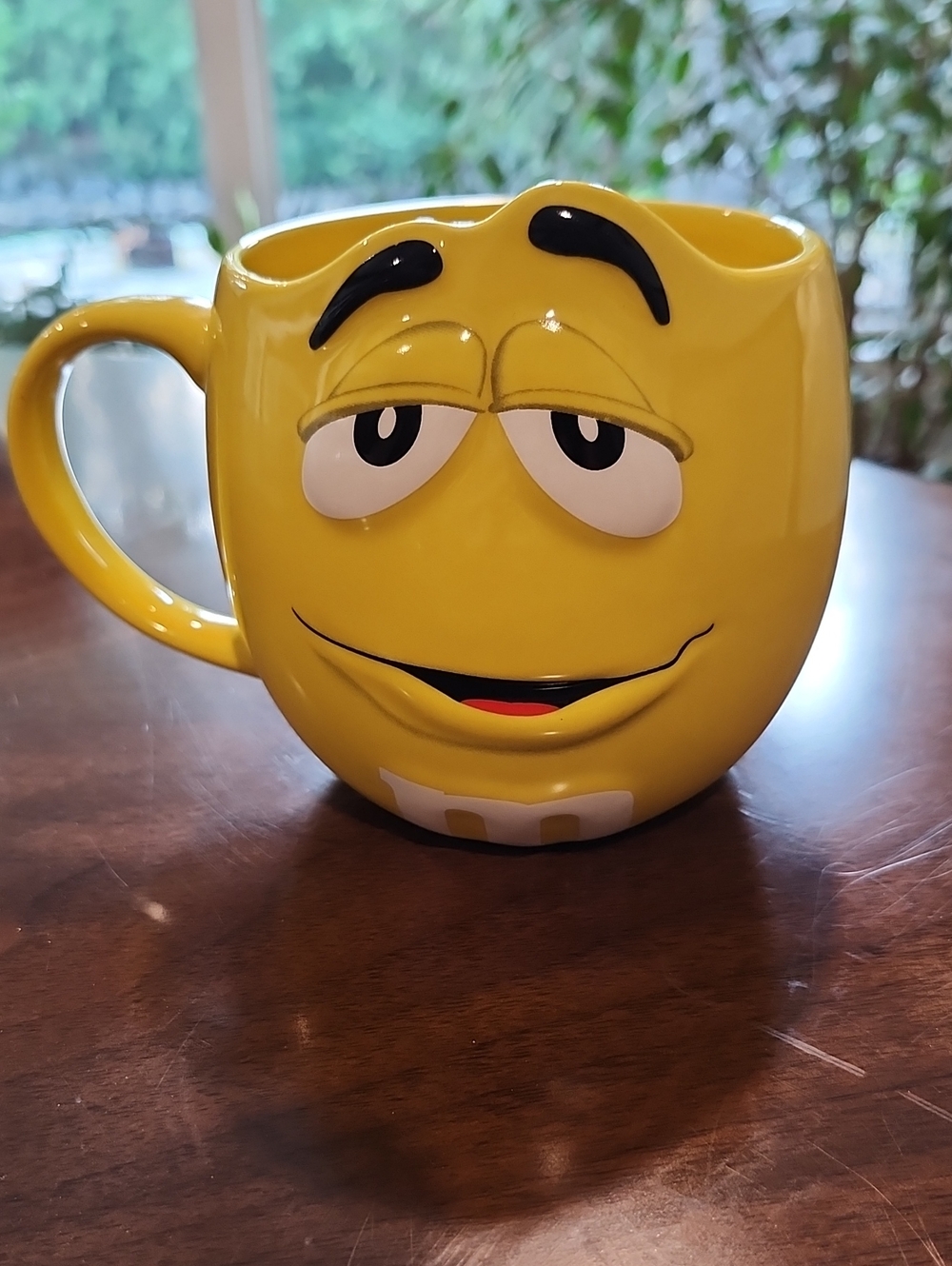 M & M Yellow Character Ceramic Mug